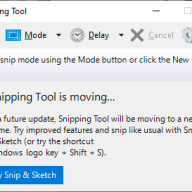 Snipping Tool. Capture desktop anda dengan mudah dan cepat