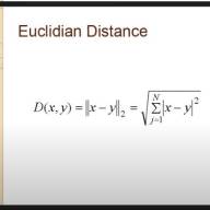 Video Euclidean Distance